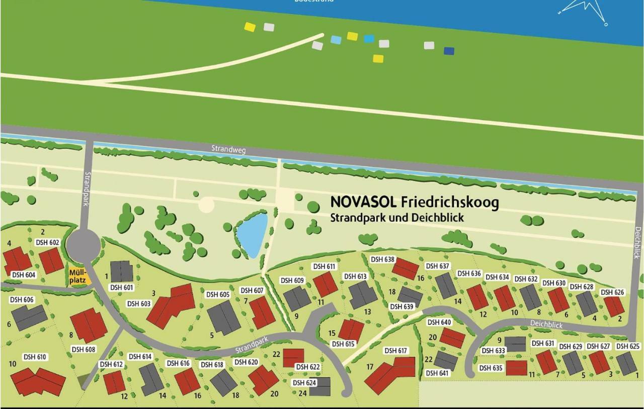Friedrichskoog-Deichblick 9 Vila Exterior foto